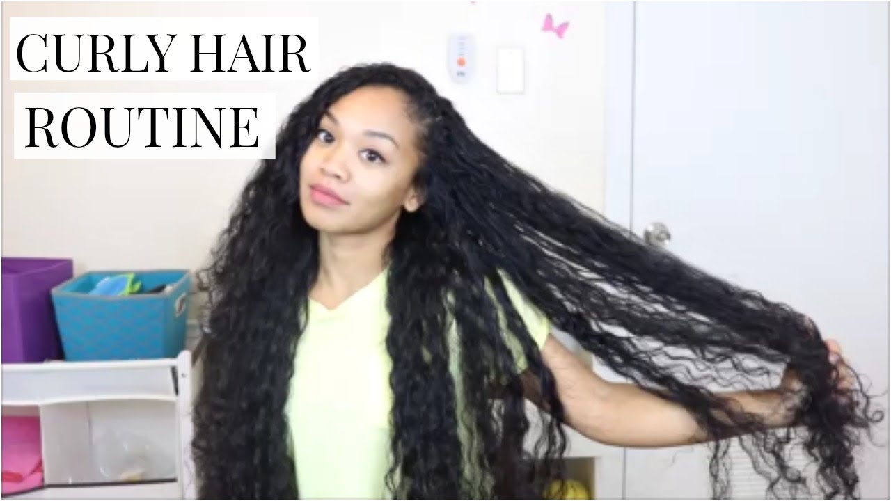Curly Hair Routine | New Hair Products