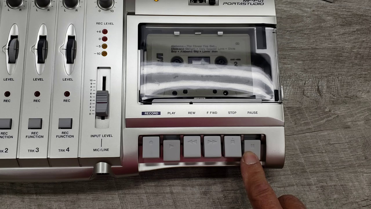 Tascam MF-P01 4-Track Portastudio Cassette Recorder