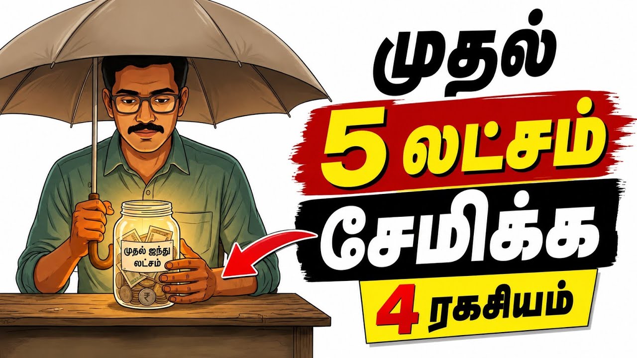 ₹5 லட்சம் சேமிக்கணுமா? இந்த Secret Rules தெரிஞ்சுக்கோங்க | First 5lakhs | Personal finance