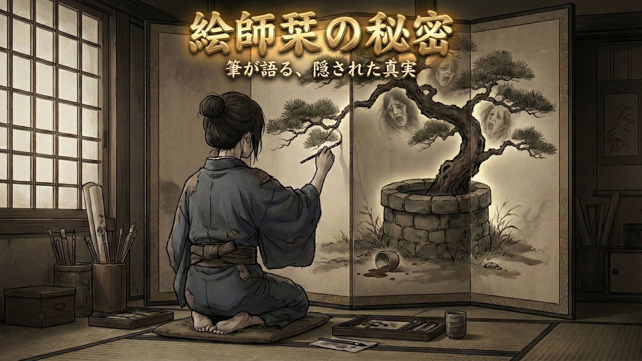 【衝撃】聾唖の絵師が屏風に隠した真実…悪徳若様の秘密が暴かれる| 野談 | 伝説 | 昔話 | 説話 | 民話