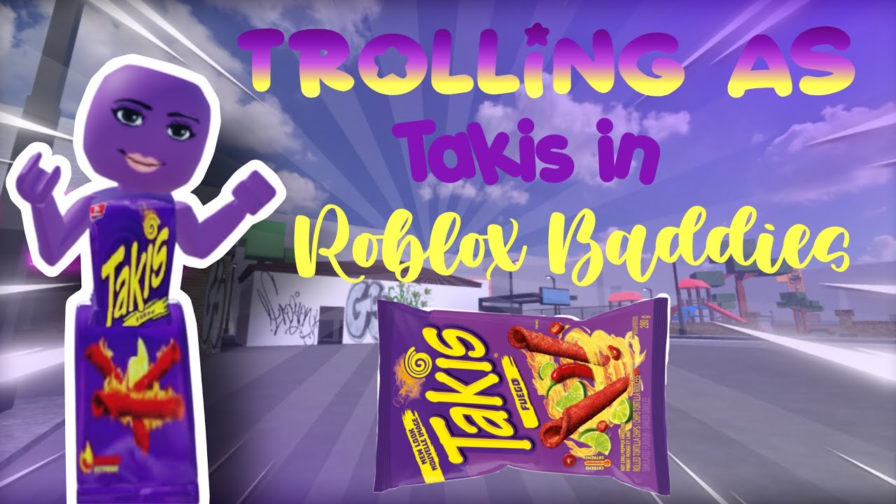 Троллинг в роли Такиса в ROBLOX Baddies