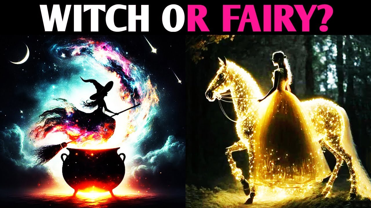 ARE YOU A WITCH OR A FAIRY? QUIZ Personality Test - 1 Million Tests