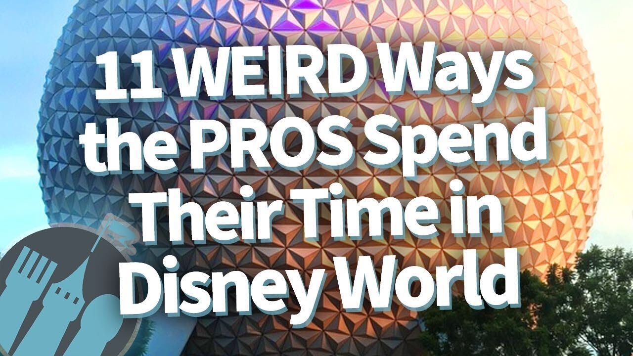11 Weird Ways the Pros Spend Their Time in Disney World!