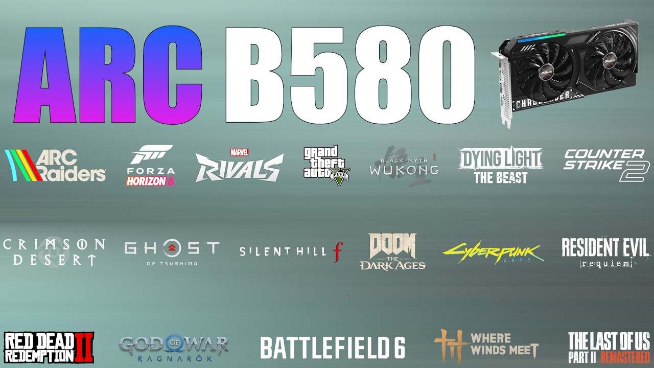 Intel ARC B580 12GB &ndash; Better Than Expected in 2026? (32 Game Test)