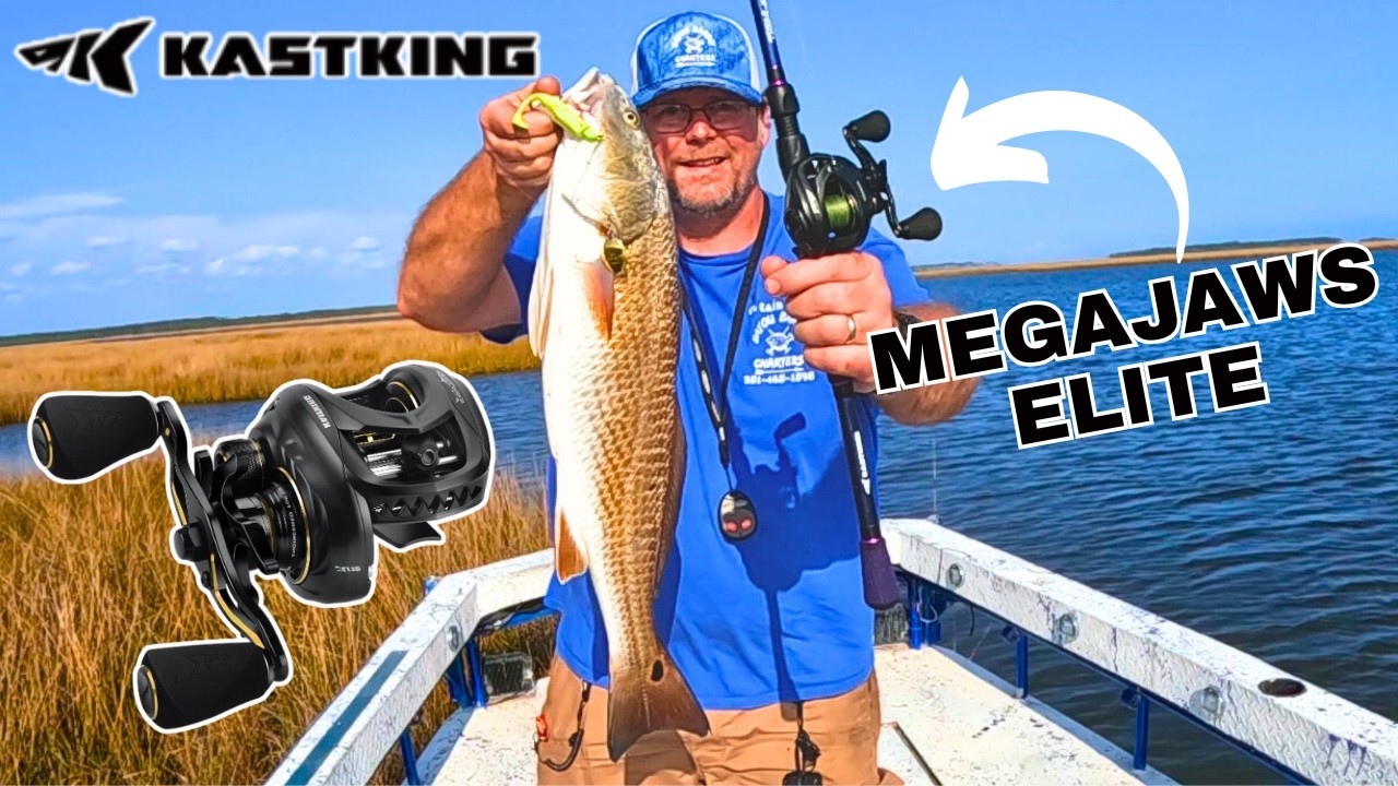 Обзор катушки KastKing MegaJaws Elite! Лучшая катушка для спиннинга стоимостью до 150 долларов? Д...