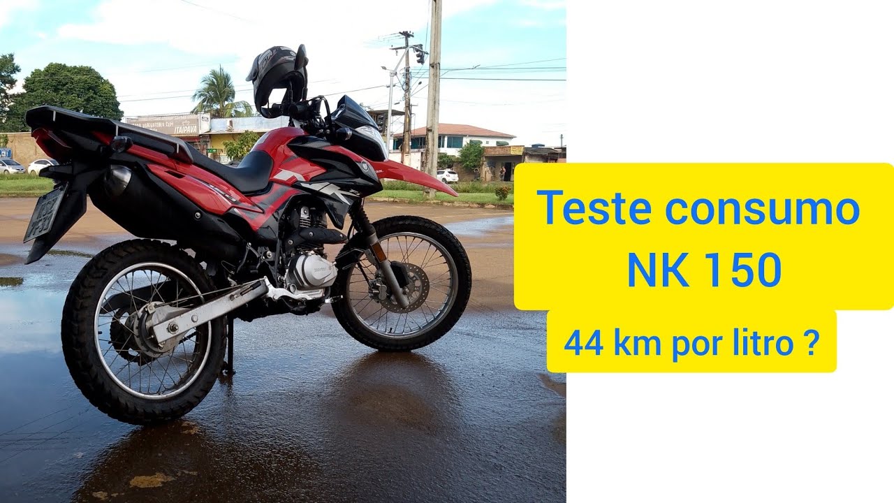 NK 150 HAOJUE - TESTE CONSUMO