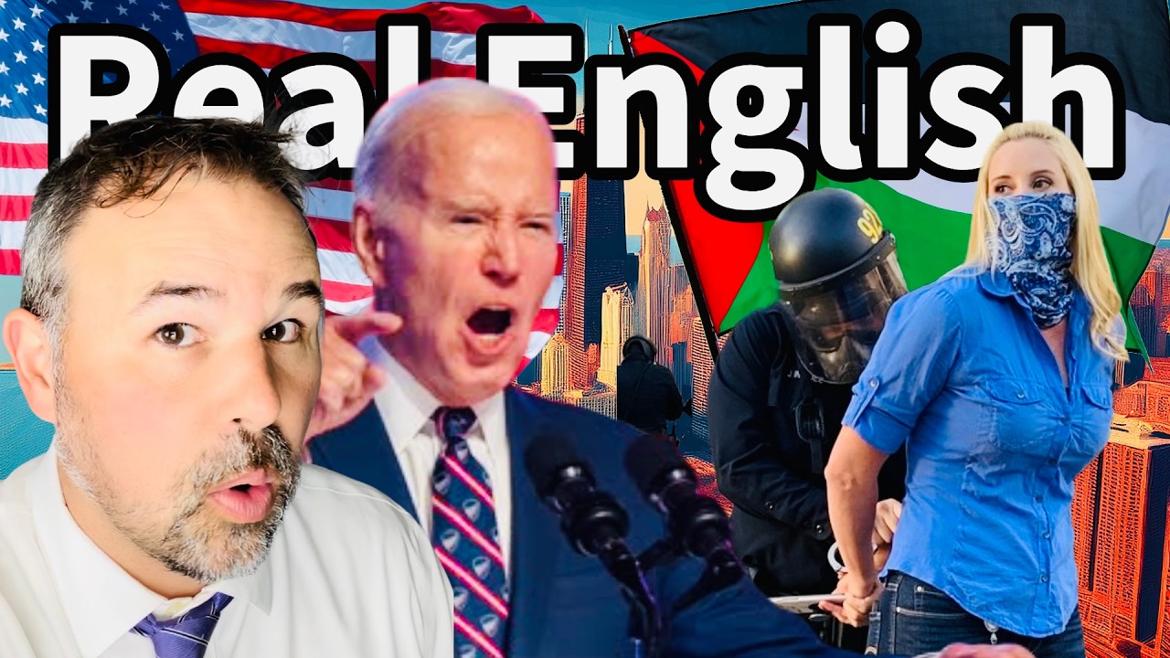 MORE VIOLENT PROTESTS in Chicago: 16 Phrasal Verbs, Idioms, and Advanced Terms