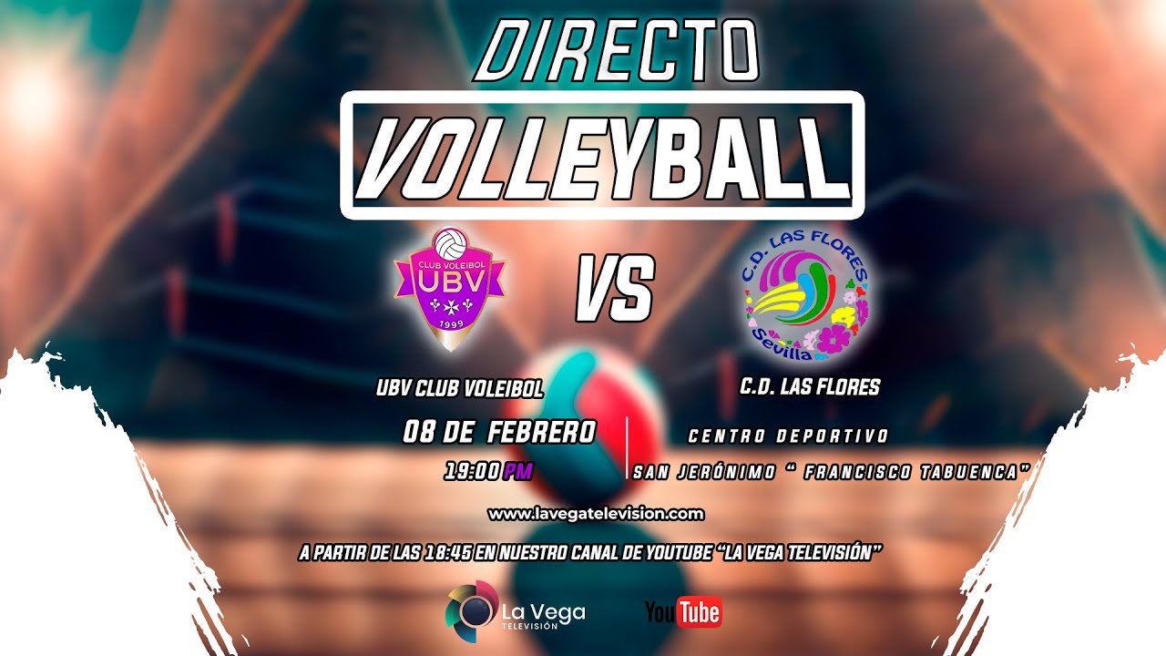 C.D. LAS FLORES SEVILLA MORADO — UBV CLUB VOLEIBOL