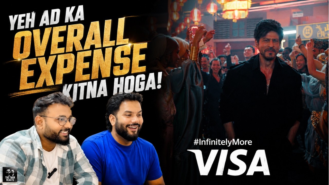 Shah Rukh Khan x Visa | This Ad is Next Level! | THE TWIN REACTS
