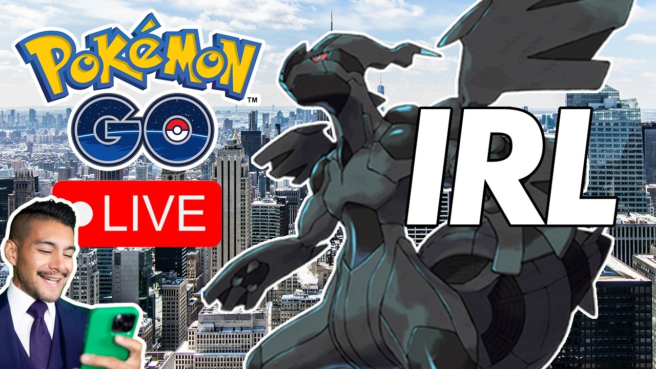 [IRL] Pok&eacute;mon GO Live Stream - NEW YORK CITY - #PokemonGo Live! - June 10, 2026