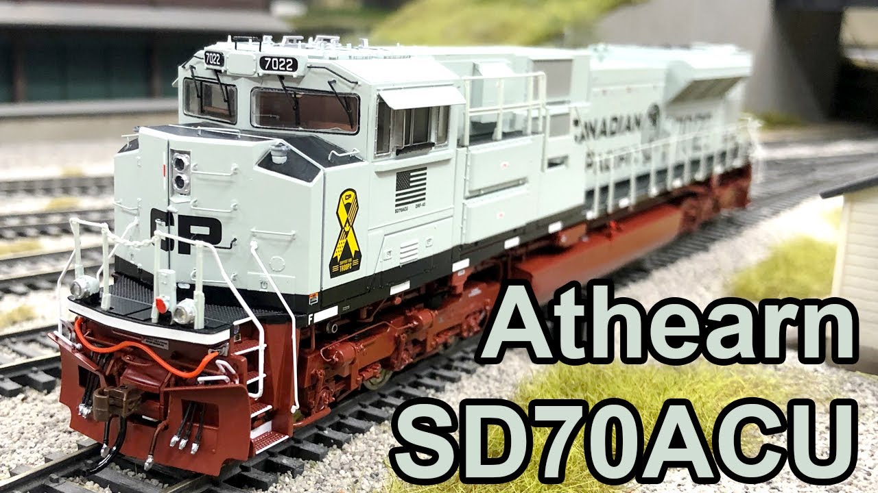 Review: Athearn Genesis SD70ACU Canadian Pacific 7022 [HO Scale]