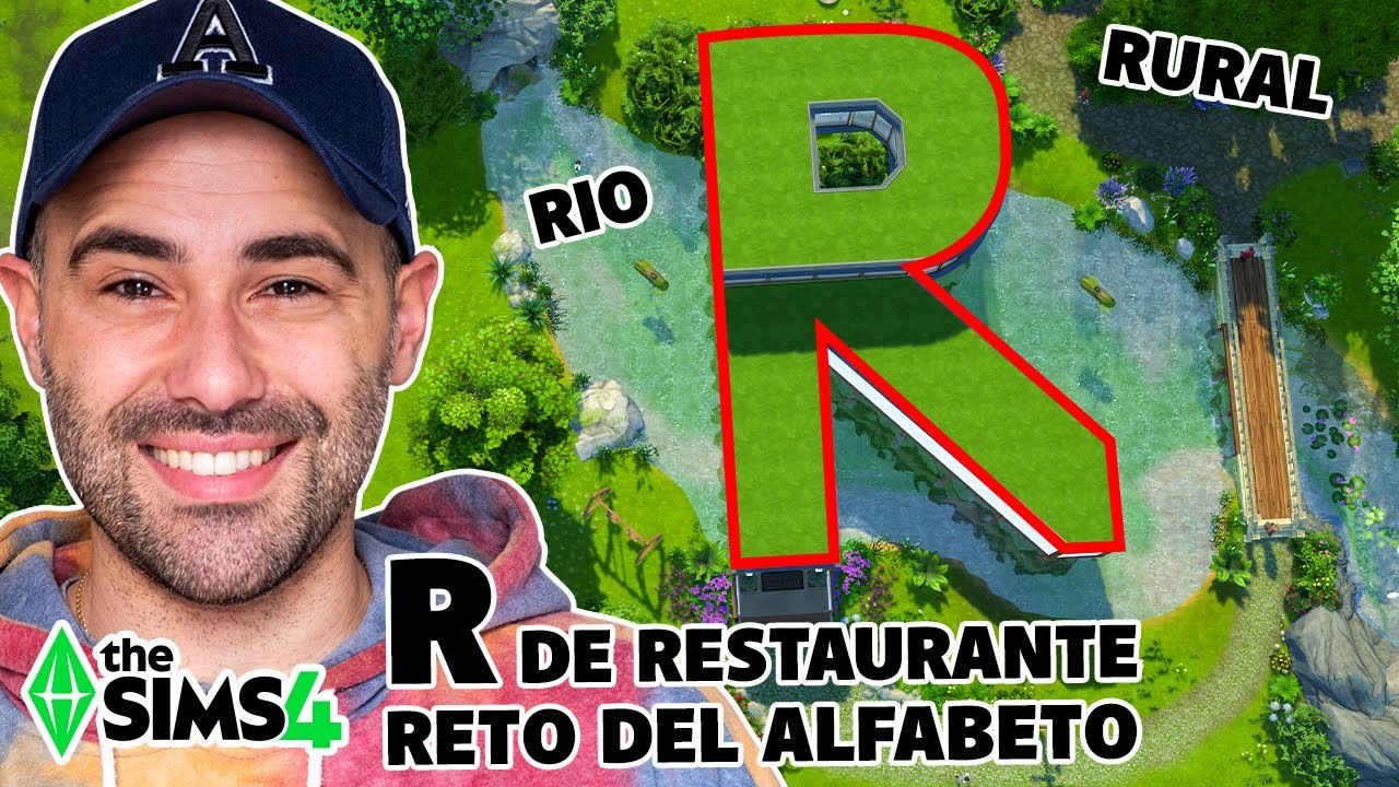 RETO del ALFABETO: Letra R de Restaurante... y Río, y Rural ®️ - Los Sims 4 🏠