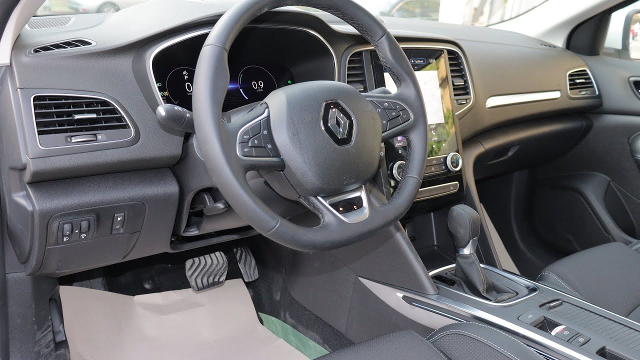 Renault Megane 2025 Signature, Quartz white Обзор интерьера