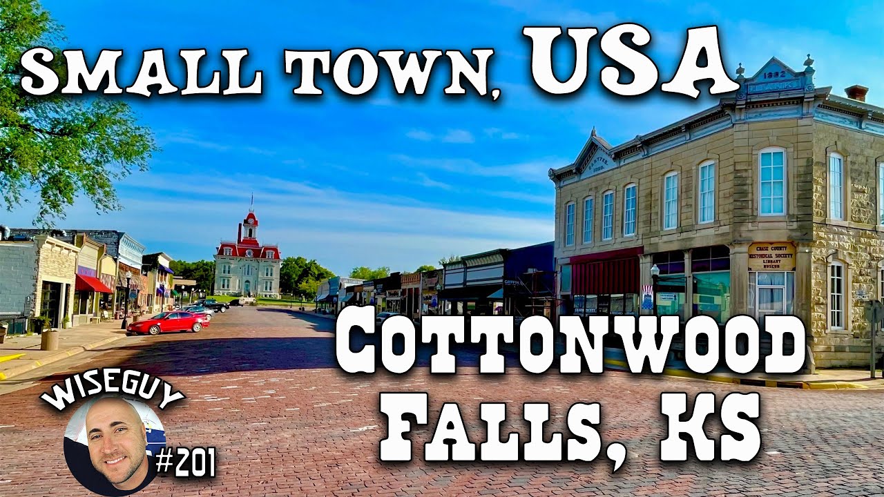 small town, USA // Cottonwood Falls, Kansas // population 851