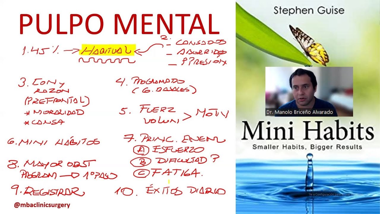 Las 10 ideas centrales del Libro Mini Hábitos de Stephen Guise