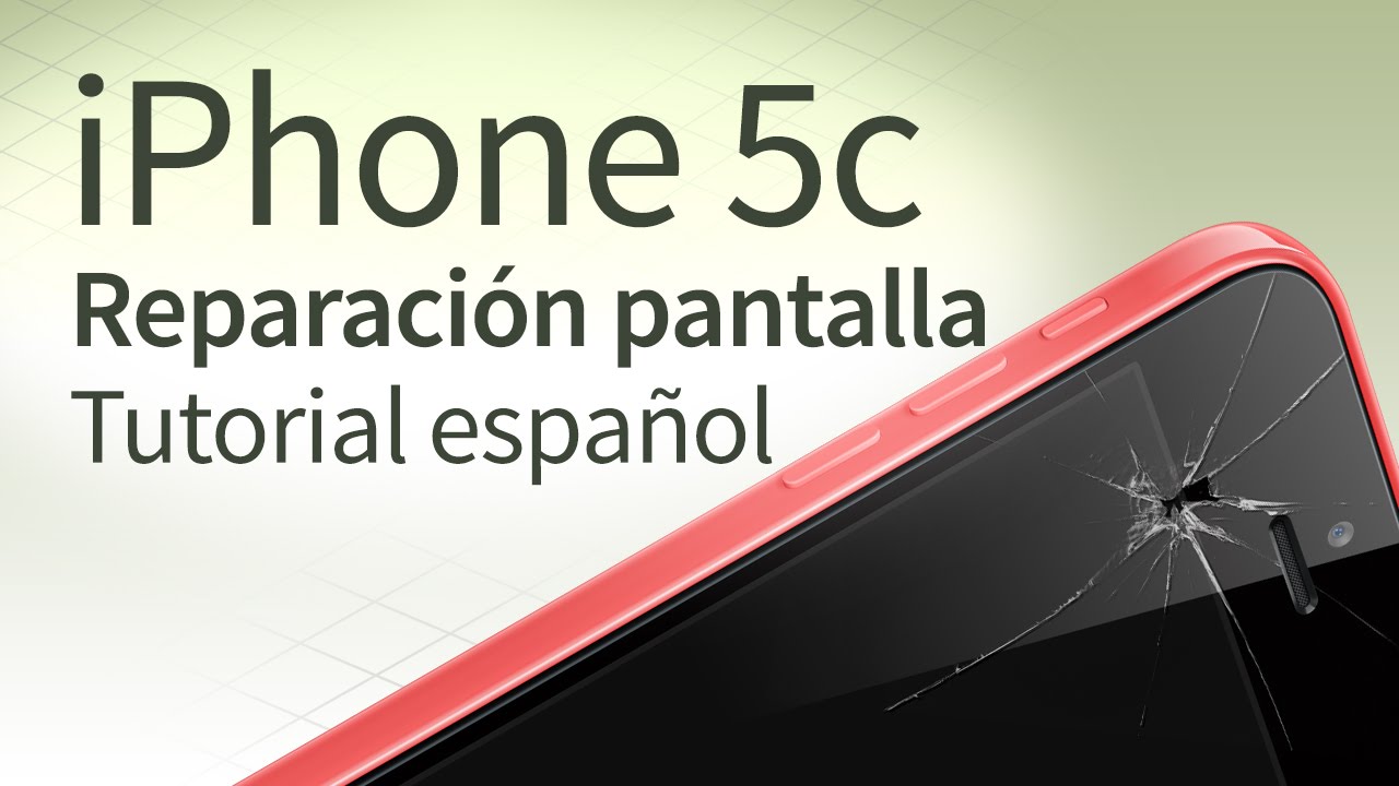 iPhone 5c cambiar pantalla: Tutorial español y FAQ