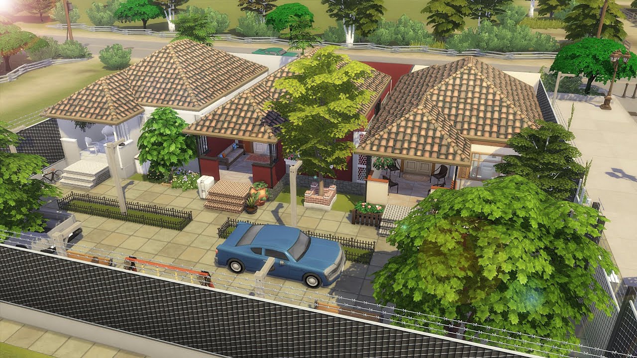 VILA COM CASAS BRASILEIRAS│Brazilian Houses│The Sims 4 Construção