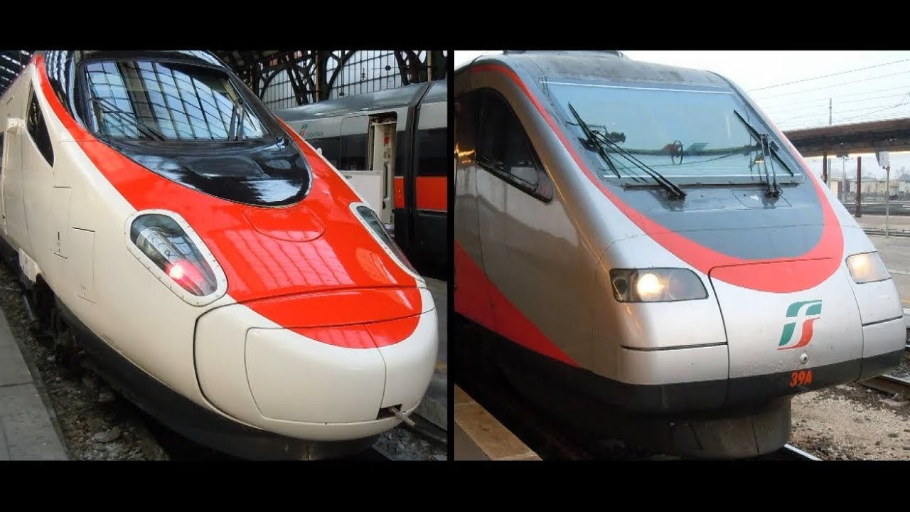 [AV] ALTA VELOCITA' A CONFRONTO - EUROCITY ED EUROSTAR FRECCIARGENTO (ETR 610 - ETR 485).