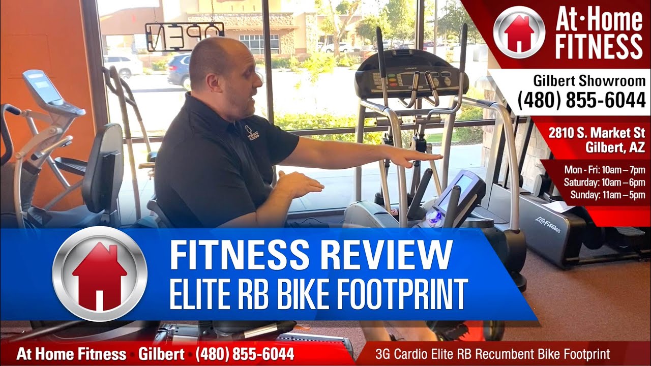 Elite RB Recumbent Exercise Bike from 3G Cardio - Footprint Product Review