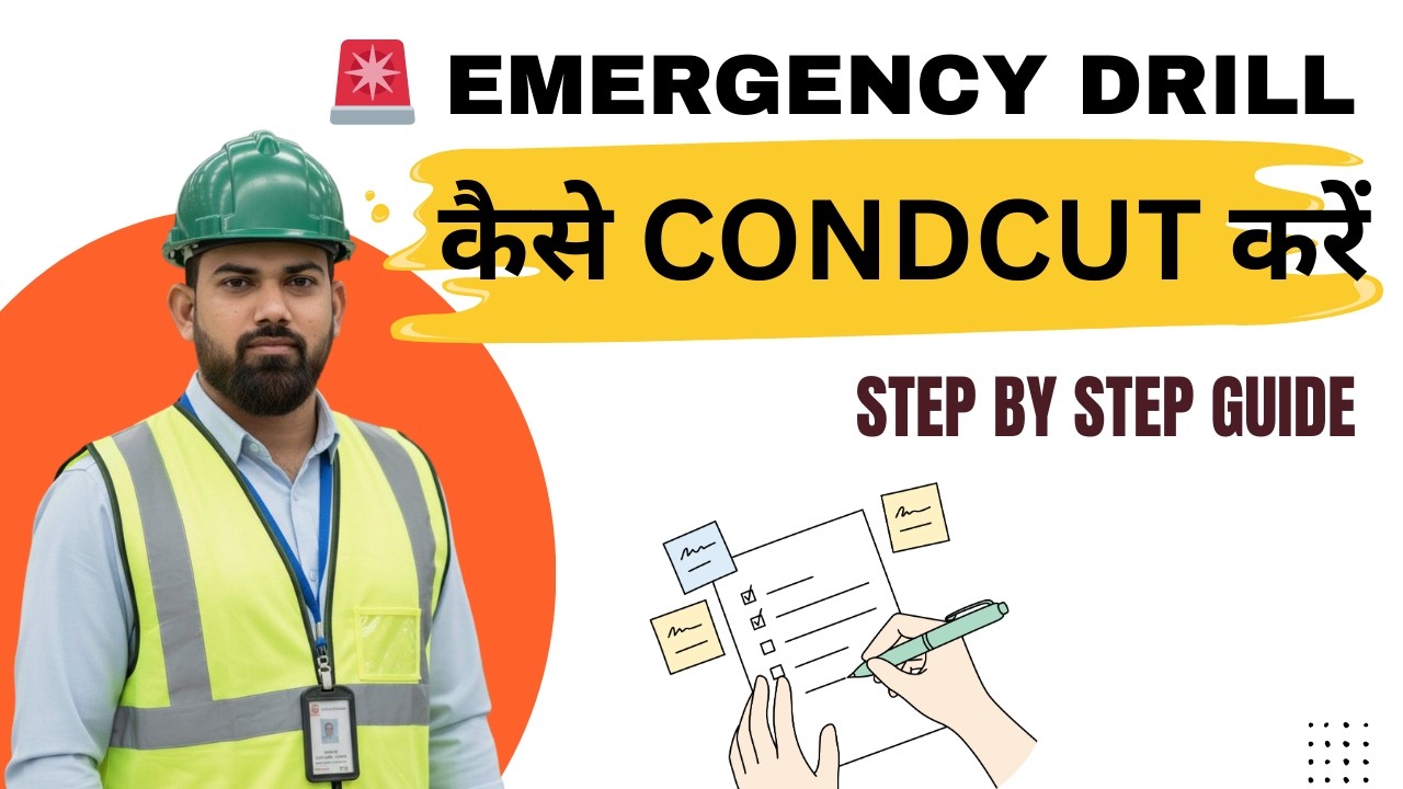 Emergency Response Drill Kaise Conduct Karein? | Step-by-Step Mock Drill Procedure | NOOR ALAM