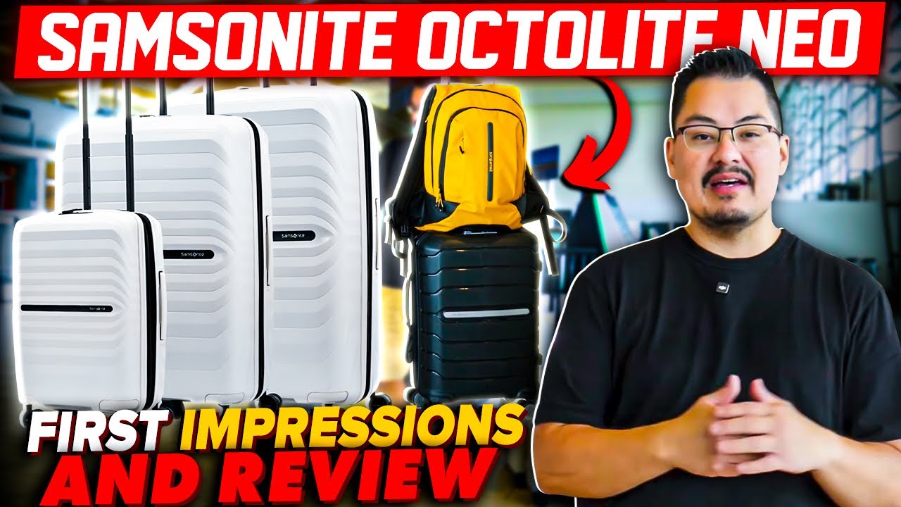 Samsonite Octolite Neo Luggage Range First Impressions Review