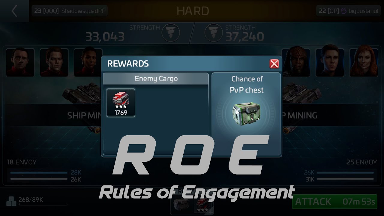 Star Trek - Fleet Command Rules of Engagement (ROE)