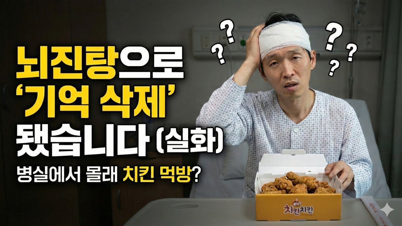 눈길에 미끄러져서 '단기 기억상실' 걸렸습니다... 진짜 하나도 기억 안 나요;;