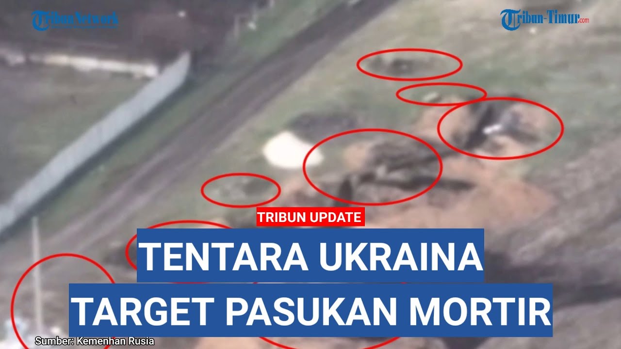 Tentara Ukraina Tak Sadar Jadi Target, Pasukan Mortir Rusia Tuntaskan Misi 4 Rudal Tepat Sasaran