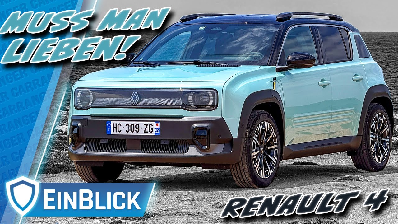 Mit LIEBE gebaut! Renault 4 Iconic - Sind die Emotionen made in France den Preis wert?