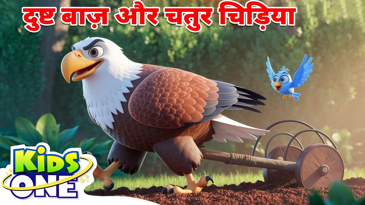 Dusht Baaz Aur Chatur Chidiya | दुष्ट बाज़ और चतुर चिड़िया | Hindi Moral Story | Hindi Kahani