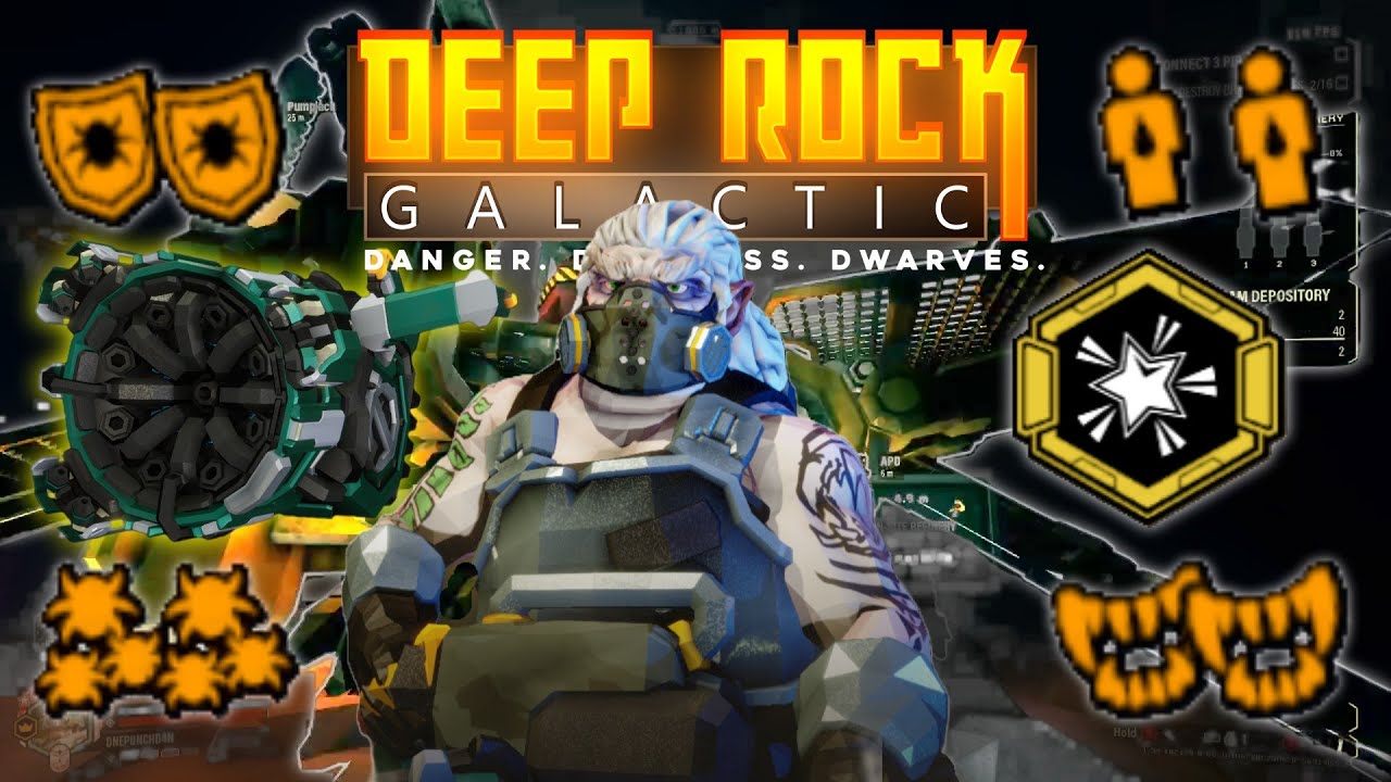 Hazard 5+ All Modifiers SOLO DRILLER | Deep Rock Galactic