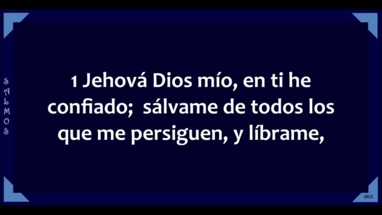 SALMOS CAPITULO 7, 8 (Audio, Letra)