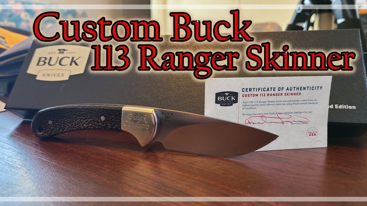 Buck 113 Ranger Skinner — распаковка и обзор