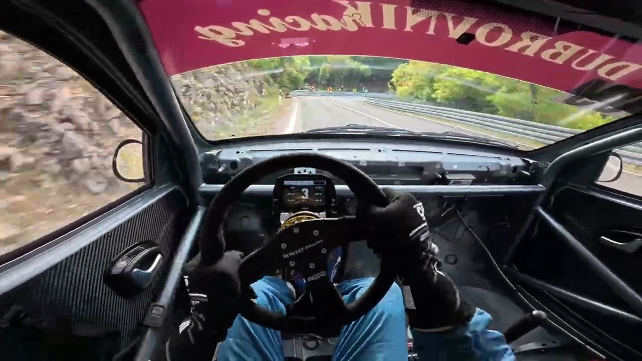 Onboard POV + Intake sound - Bongo Hillclimb Monsters - Renault Clio