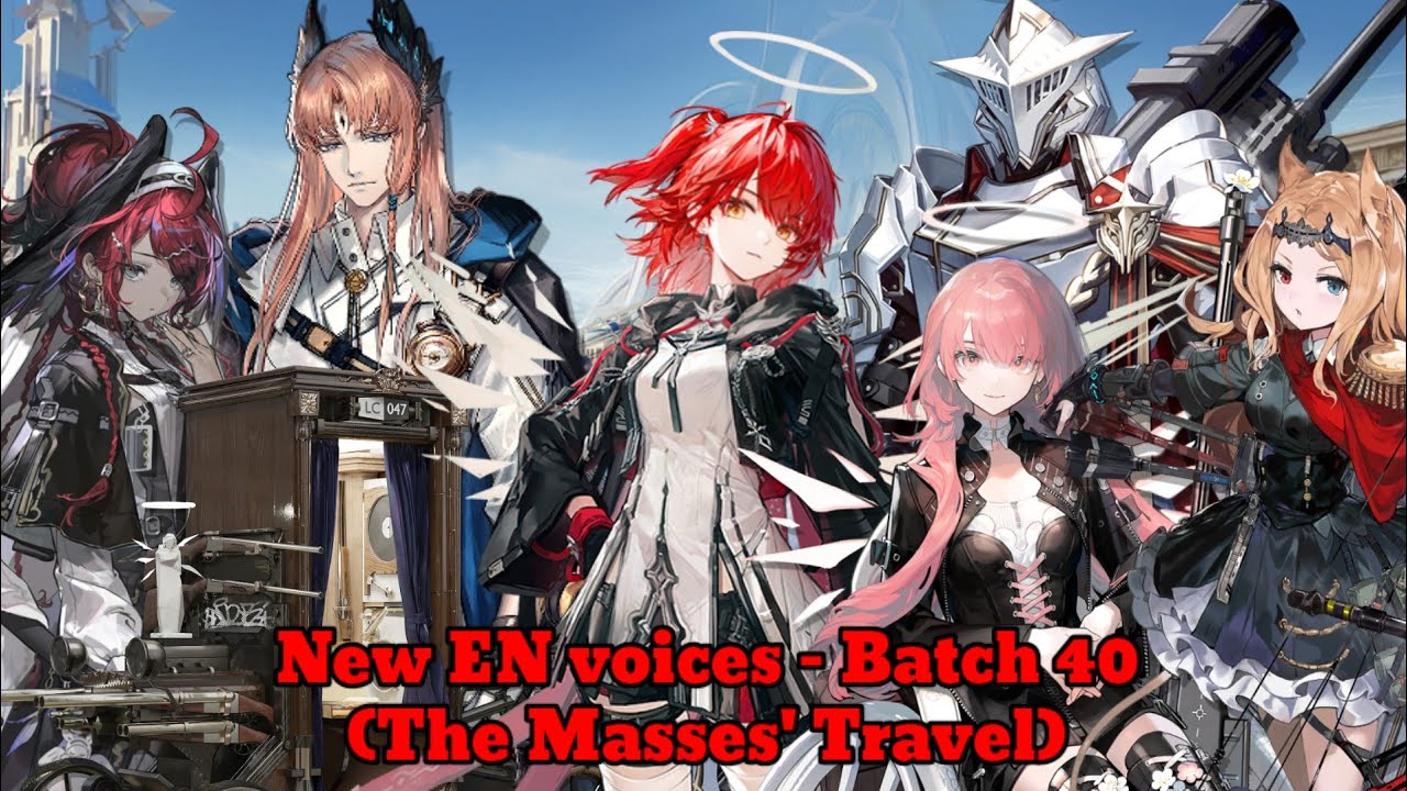 New Arknights English Voices | Batch 40 datamined (14/10/2025 update)