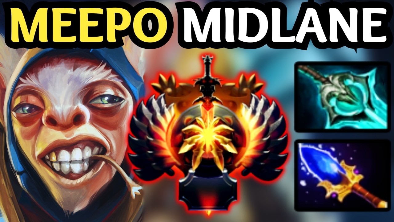 🔥 MEEPO Mid Is Broken — Micro Everywhere 🔥 Dota 2 Gameplay