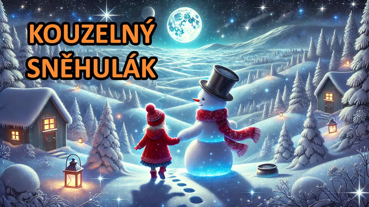 Kouzelný sněhulák | zimní audio pohádka