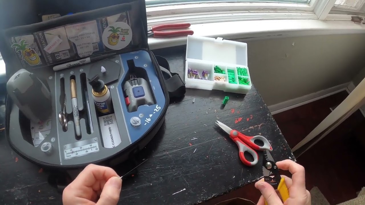 Drop Fiber Mechanical Splicing