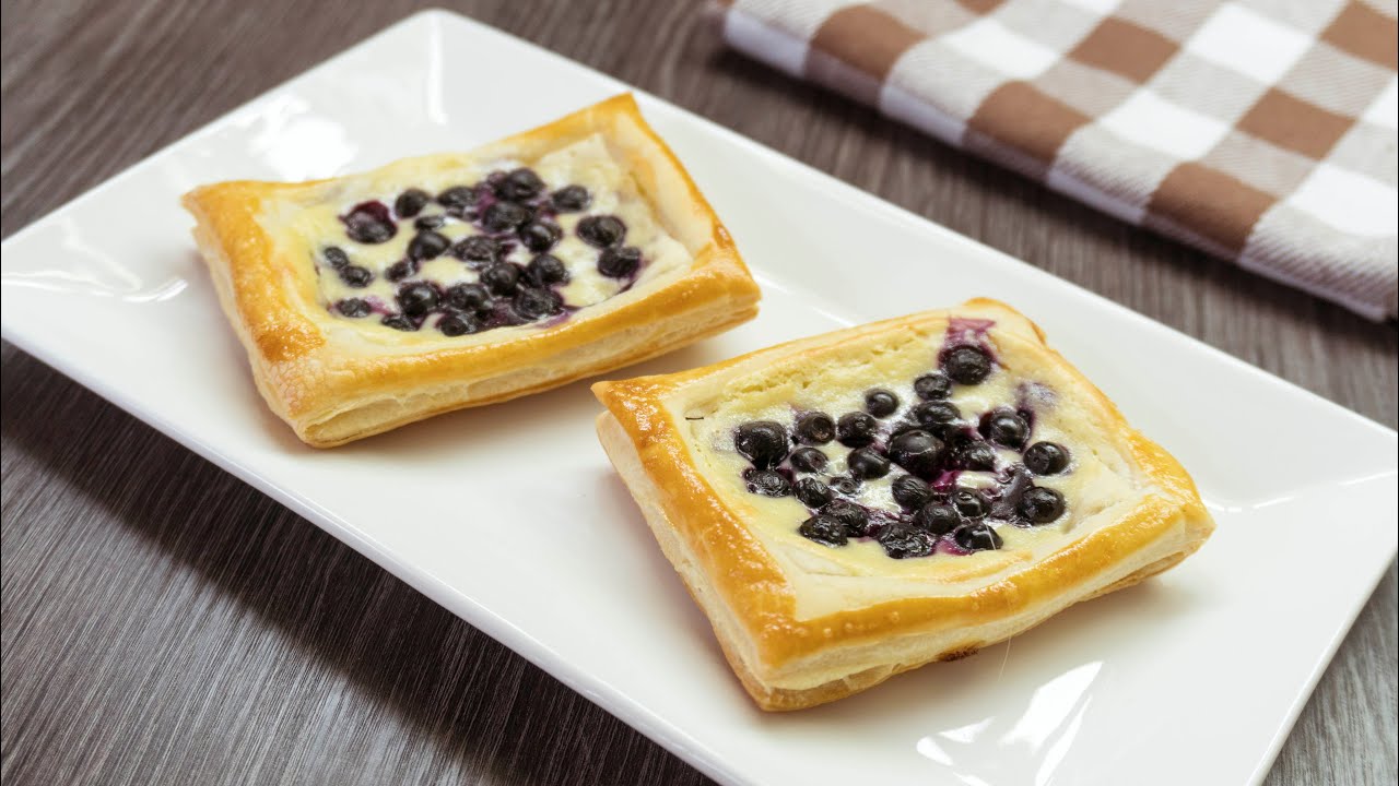 Blueberry Puff Pastry Tart | Recipe ideas