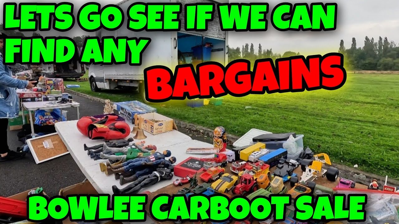 Bowlee Car Boot Sale BARGAIN HUNT Quiet week #carbootsale