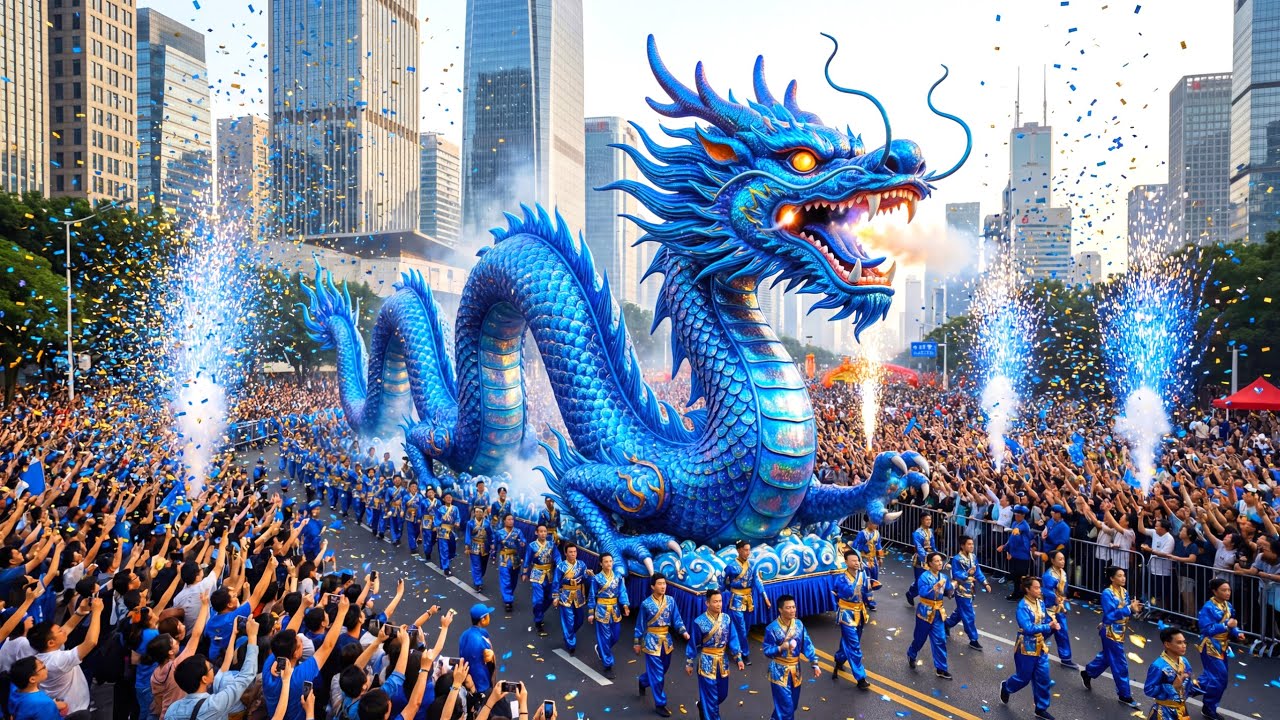 Philippines Lunar New Year Parade 2026 — Millions Celebrate Asia’s Loudest Dragons & Thunder Drums