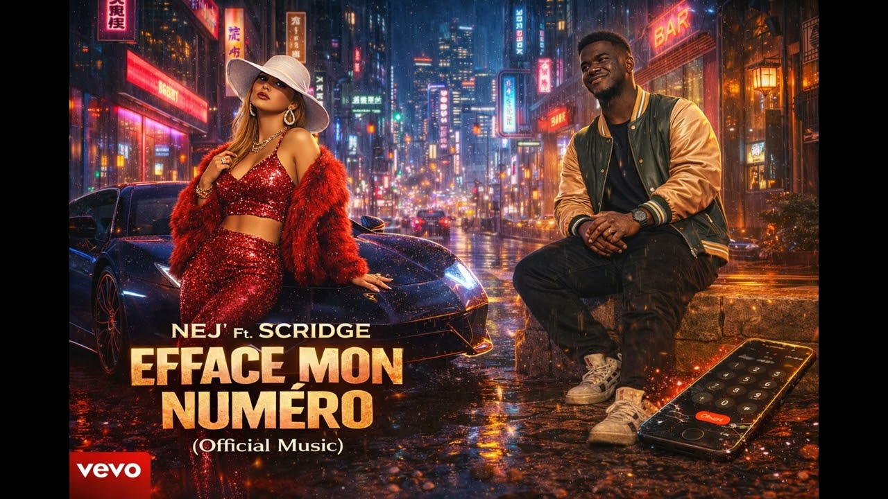 NEJ' Ft. Scridge - Efface Mon Num&eacute;ro (Official Music)