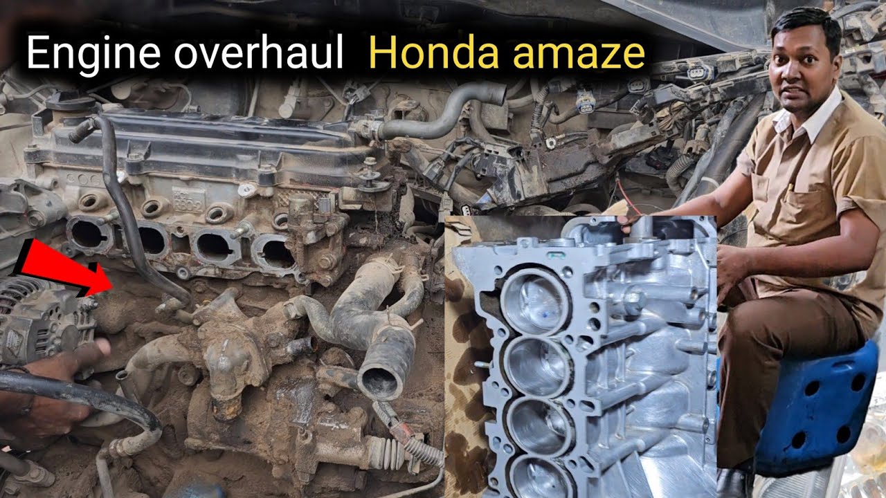 Engine overhaul Honda amaze petrol
