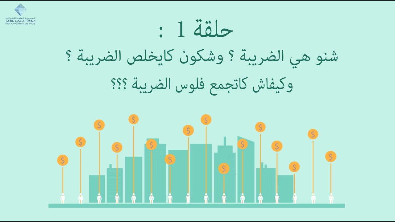 حلقة 1 : شنو هي الضريبة ؟ وشكون كايخلص الضريبة ؟ وكيفاش كاتجمع فلوس الضريبة ؟؟؟