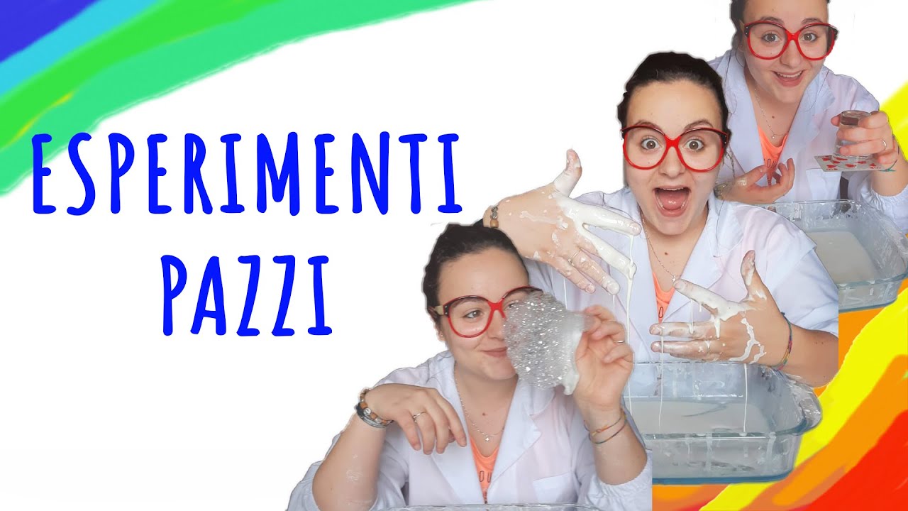 ESPERIMENTI PAZZI PER BAMBINI DA FARE IN CASA CHE TI LASCERANNO A BOCCA APERTA !!