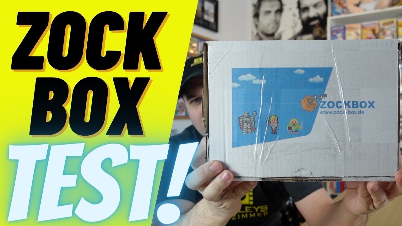 Zockbox Erfahrungen: Die Box für Retro Games Zocker !? Was ist drin? Was ist das? Was kostet es?