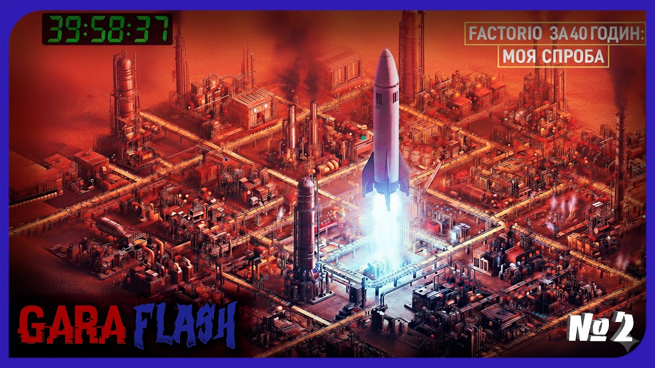 FACTORIO: SPACE AGE: ПРОЙТИ ЗА 40 ГОДИН №2