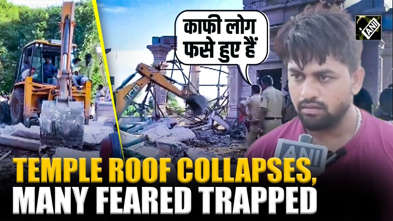 Under construction Temple&rsquo;s wall collapses in Parbhani, many feared dead; PM Modi condoles tragedy