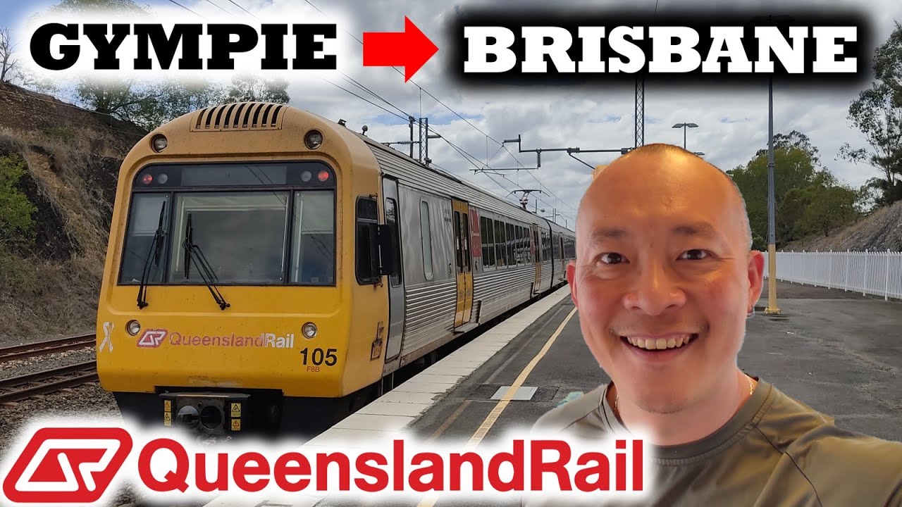 🇦🇺 ЭЛЕКТРОПОЕЗД QUEENSLAND RAIL: Джимпи — Брисбен