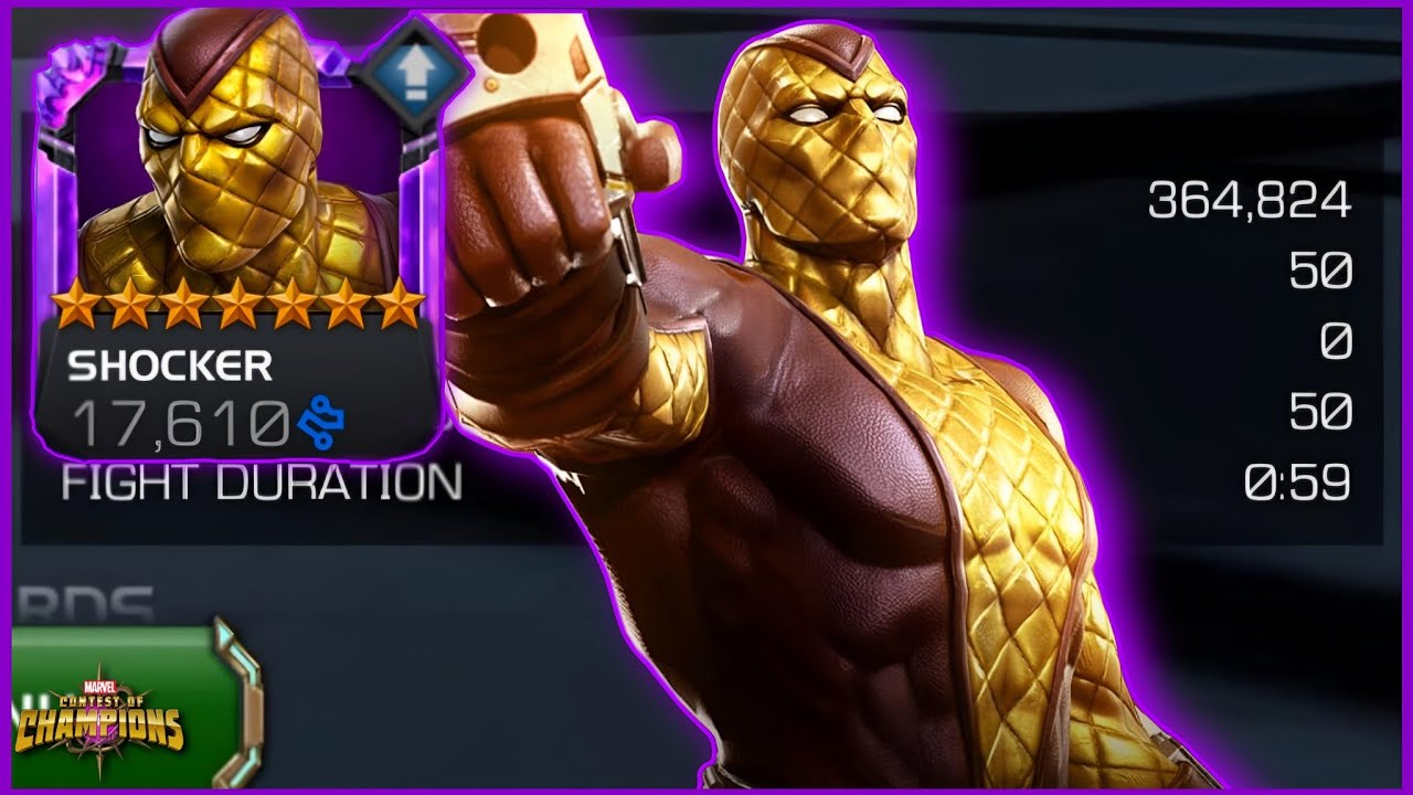 7* Shocker Insane Damage - MCOC